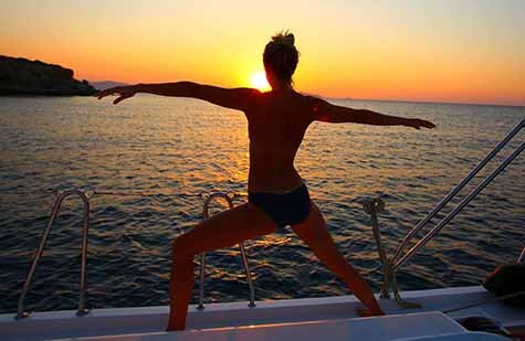 Yoga on board