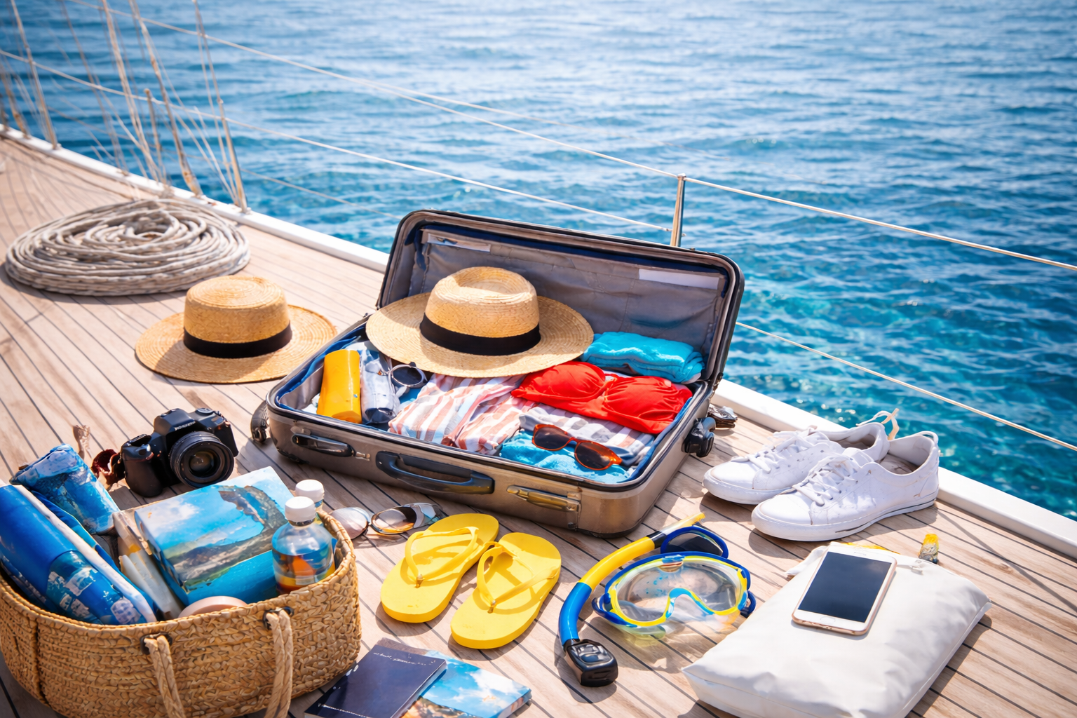 What to Pack for a Sailing Week?
